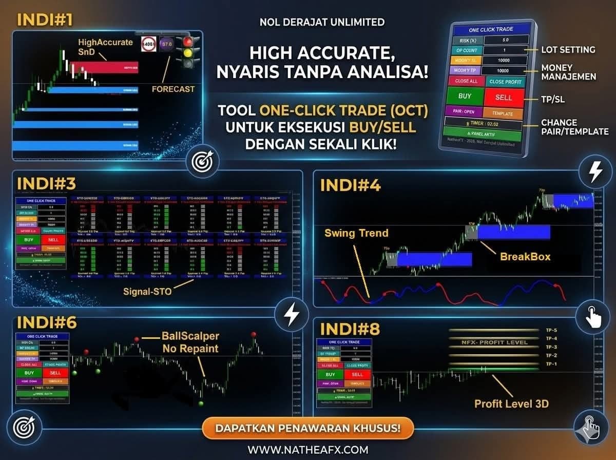Ekosistem indikator dan tools trading NDU Trading Membership